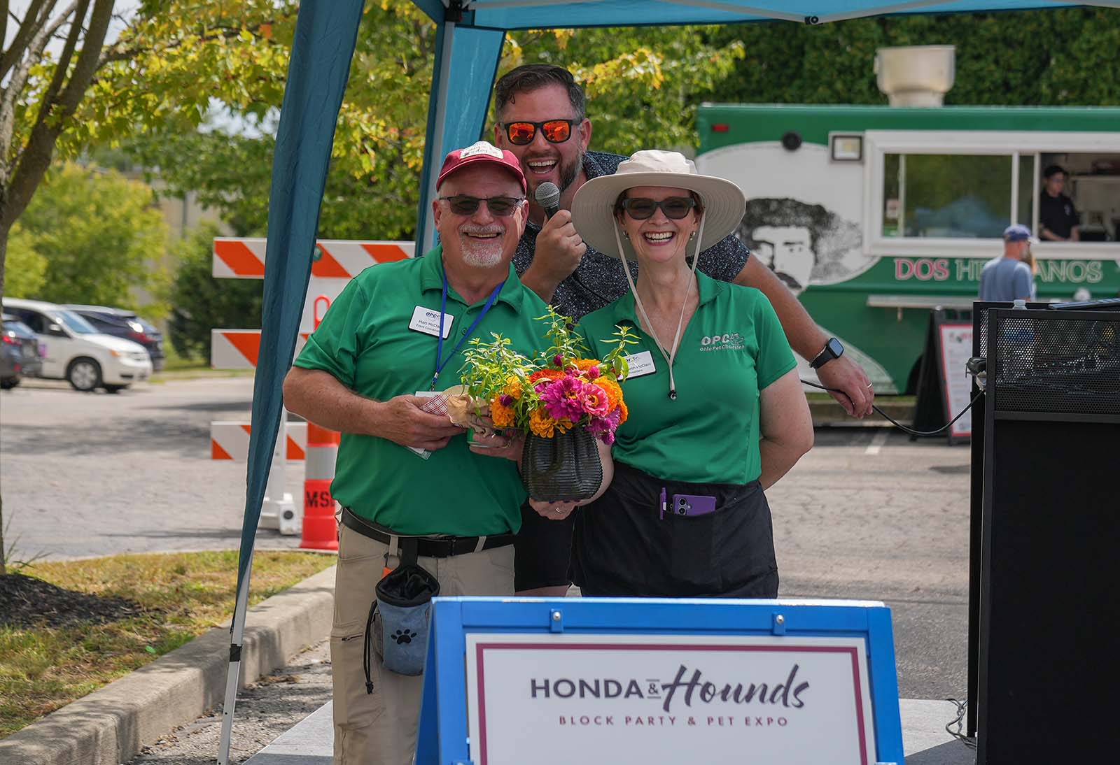 McClain overseeing an Ohio Pet Charities event